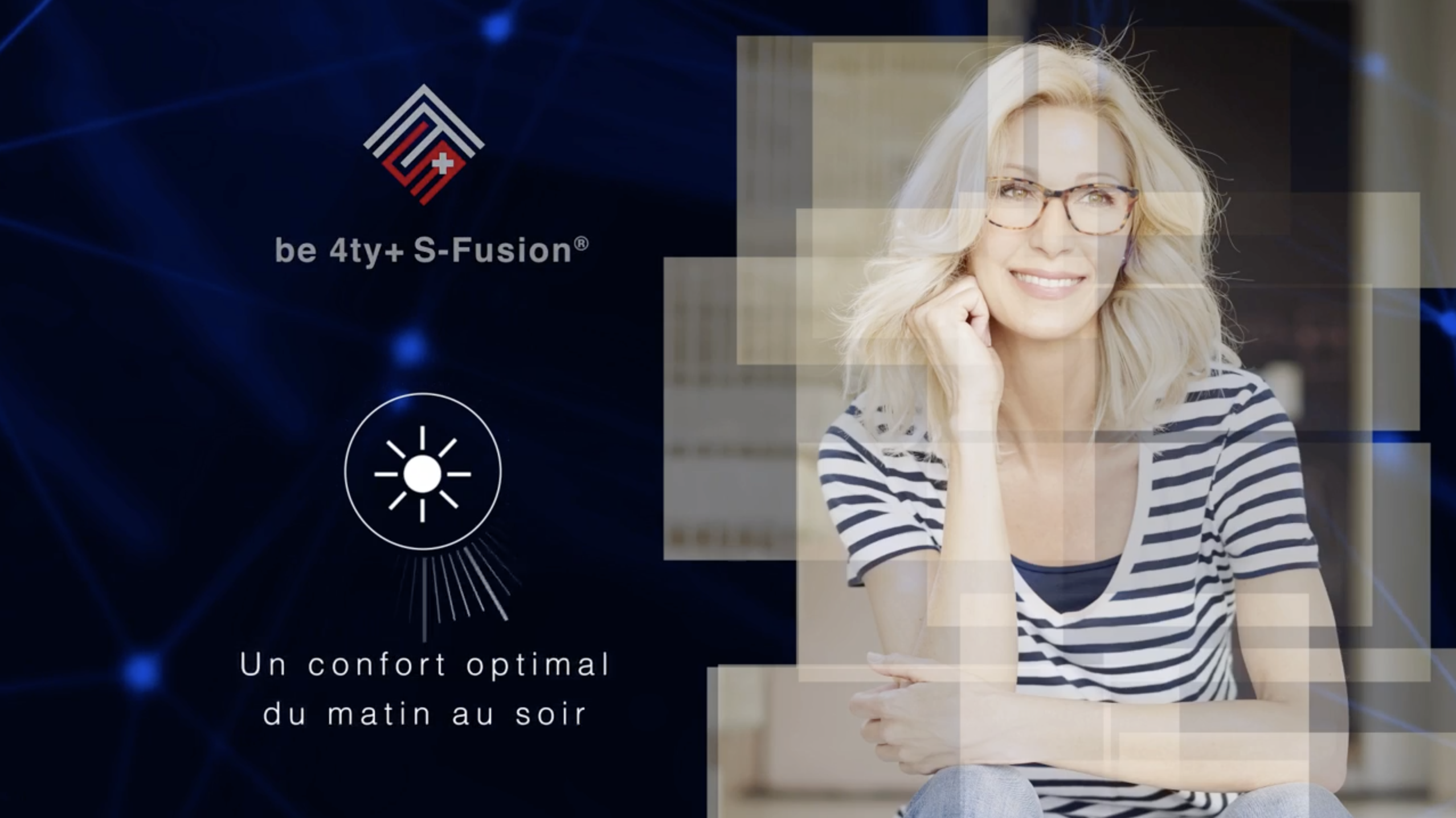 Be4ty + S-Fusion, le nouveau progressif d'Optiswiss 